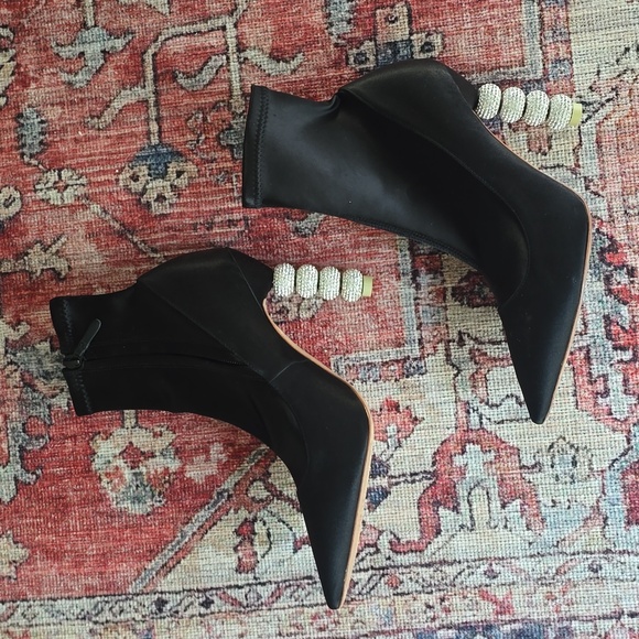 Sophia Webster Coco Crystal 100 Ankle Boots 38 8 - Picture 2 of 9